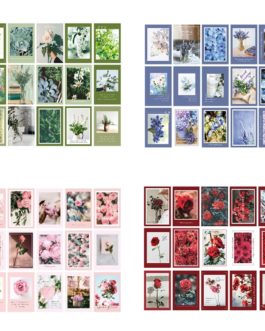 15Pack Roses Wall Collage Kit Aesthetic Pictures, Bedroom Decor for Teen Girls, Collage Kit for Wall Decor