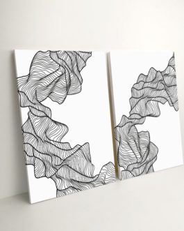 Best Quality China Manufacturer Modern Wall Art Painting (60*(40+40)cm)