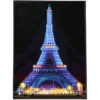 LED Eiffel Tower diamond painting part with attached diamond 3D special shape diamond painting