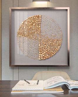 Eden Shadow Box Frame painting