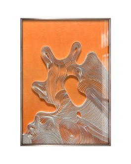 Mengke Mixed Media Art Framed Artwork Living Room Bedroom Home Decor abstract