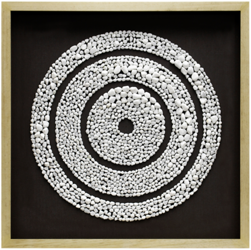 Handmade Wall Art 3D Stone Shadow Box Frame for home decoration