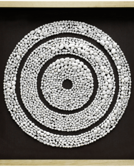 Handmade Wall Art 3D Stone Shadow Box Frame for home decoration