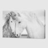 Dropshipping home decor acrylic print 3d horse pictures black and white wall art