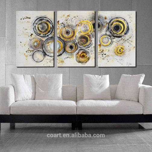 Modern Artwork Antique Abstract Painting Wall Hanging Decorations