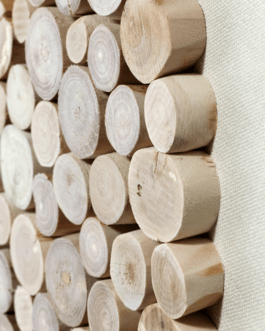 Shadow Box Handmade Wall Art Painting on MDF board with Glass (Black)