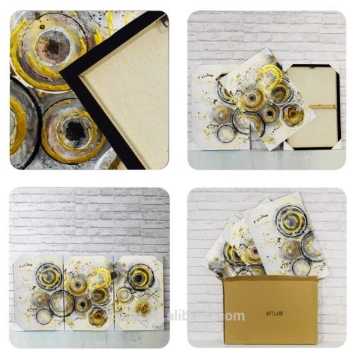 Modern Artwork Antique Abstract Painting Wall Hanging Decorations