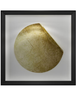 Fine half moon wall decoration painting decoration products high quality 3D painting (Black)