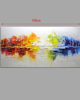 Modern Home Decorative Wall Artwork Handmade Canvas Oil Painting