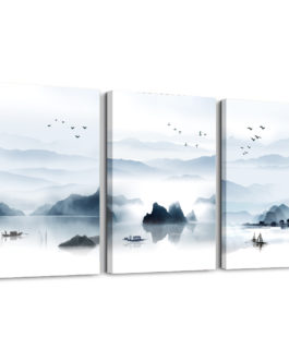 Home Decoration Painting Designs Art Prints Wall Art Canvas Chinese Ink Landscape Painting Art Print On Canvas
