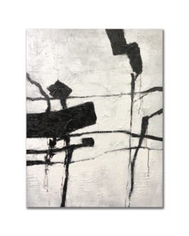 New Design Modern Wall Art Hand Painted Original Abstract Oil Painting on Canvas Artwork For Wall Decor (as picture 60*90cm)