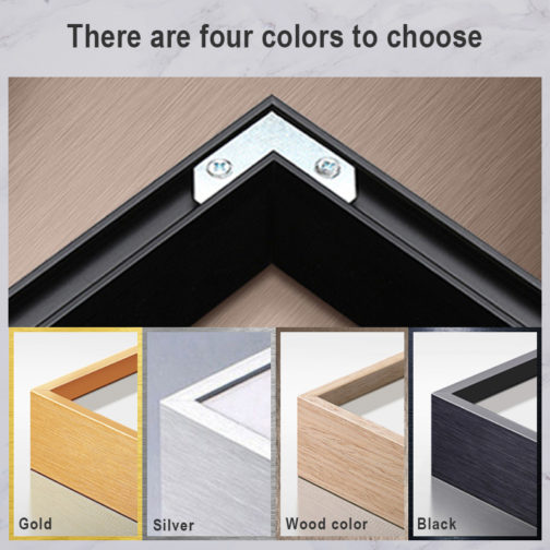 Factory Wholesale Newest Design Printed Glass Frame Wall Decor Abstract Canvas Painting Artwork Hot Sale