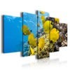 Seascape 5 Panel Canvas Painting Fish Kid Room Wall Decor Colorful Canvas Artwork