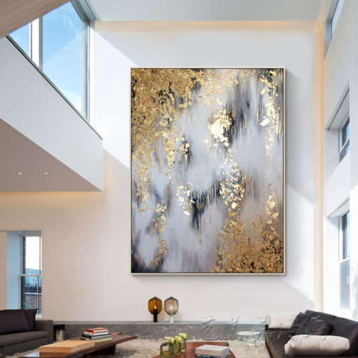 100% Handmade Oil Painting Modern abstract 3D Thickness Oil Pure White Home Decorative Painting For Living Room