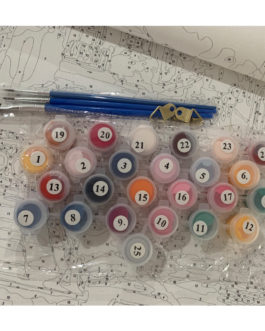 DIY Handpainted painting by Number Oil Paint by Numbers Beautiful Night Venice Landscape Canvas Wall Art Gift Artcrafts Adults (H011 40*50cm)