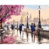 Oil Paint By Numbers DIY Photo Classical Wholesale Factory Impressionists Abstract Landscape On Canvas No Frame