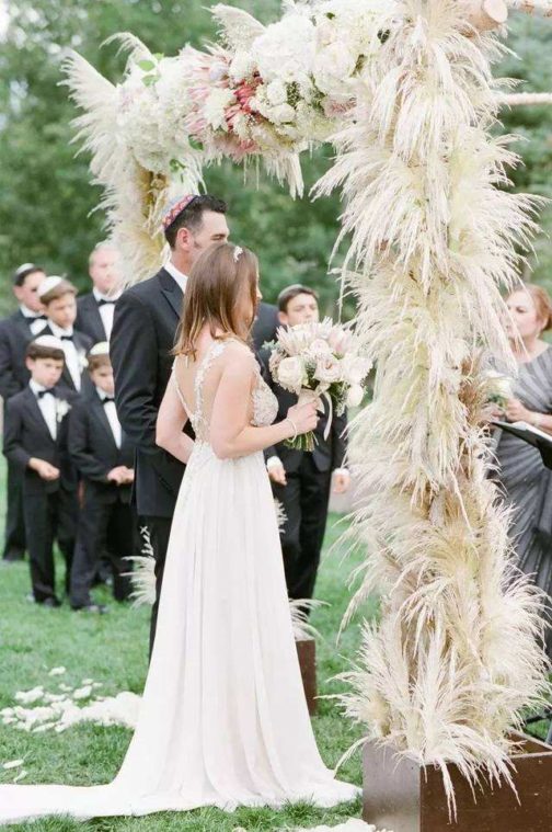 2021 wholesale top sale large pampas grass for wedding decoration