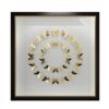 Canvas Painting Modern Luxury style golden butterfly 3D art frame for hotel project and home wall decor painting