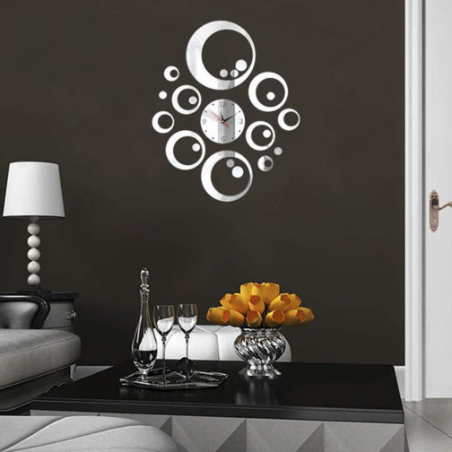 Fashion All-Match Wholesale Diy Wall Clock Silent Quartz