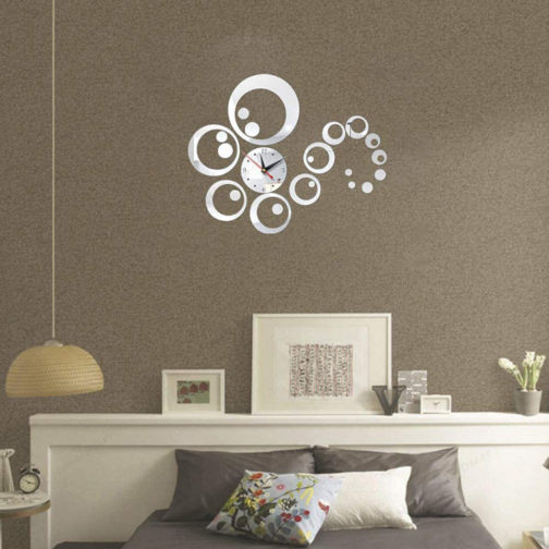 Fashion All-Match Wholesale Diy Wall Clock Silent Quartz