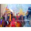 High quality home decoration 100%handmade canvas modern wall art abstract oil paintings