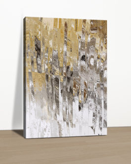 Hand Painted Canvas Picture Abstract Wall Art Decoration Gold Painting