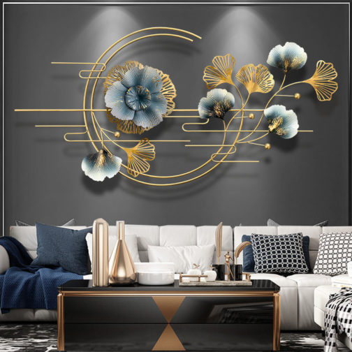 Metallic Wall Mounted Decoration Art