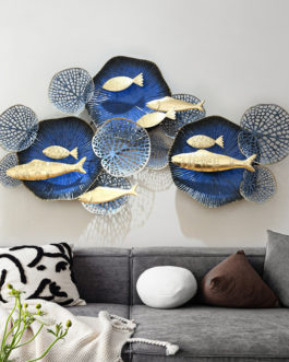 newest fashion iron nordic style wall art hanging for lobby and home background decor (123.8*68.6cm)